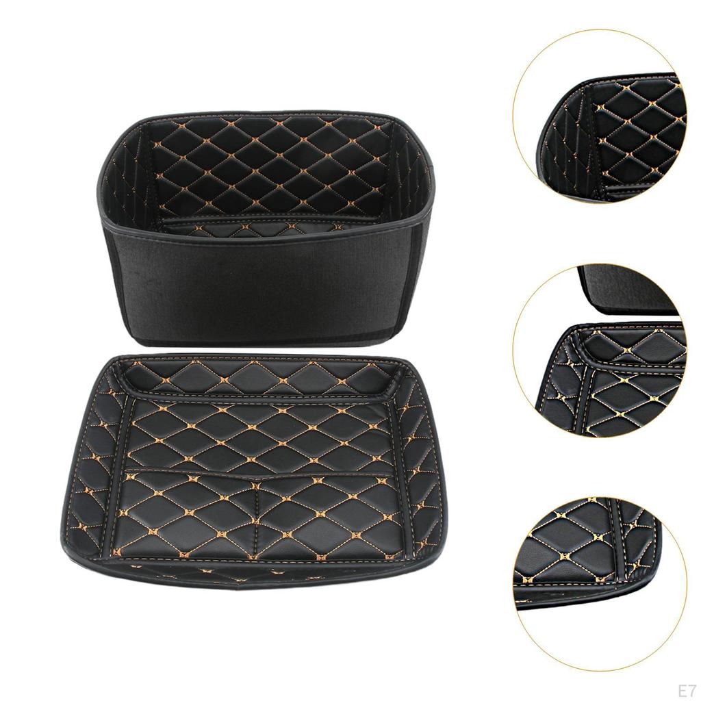 Motorcycle Rear Tail Pad Portable Sturdy Accessories Lightweight PU Replace Luggage Box Inner Trunk
