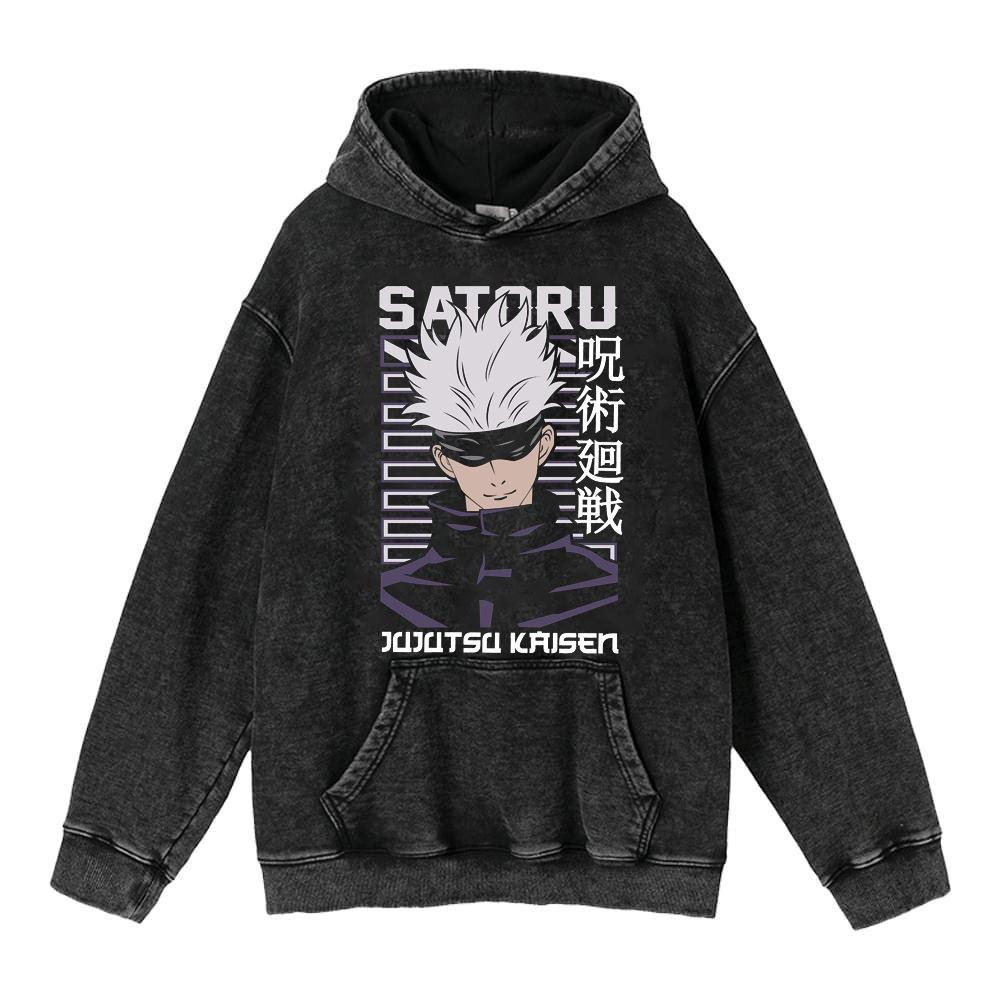 Autumn And Winter Washed Retro Hoodie Riman Retro Sweater