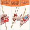 4pcs Beginner Chopstick Rack - Lightweight Training Chopsticks Accessories, Non-slip, Reusable, Dishwasher Wash, Suitable for Adults, Students