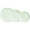 Service De Table - LUMINARC - Diwali Paradise - Verre Opale Vert - 12 Pièces - Compatible Lave-vaisselle