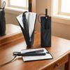 Heat-Resistant Curling Iron Bag Anti-scalding Waterproof Curling Iron Protective Cover Hanging with Zipper Hair Curling Holder