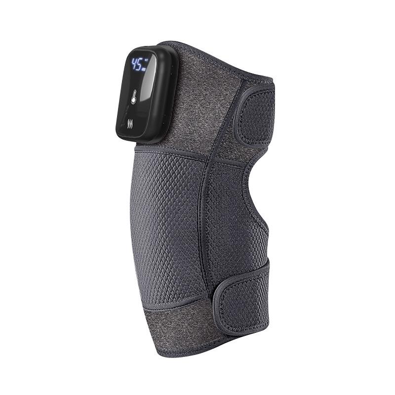 

Массажер для коленей Полынь Электрическая накладка на плечо Охлаждение ног Интеллектуальный инфракрасный аппарат для физиотерапии суставов Спортивная грелка для коленей серый