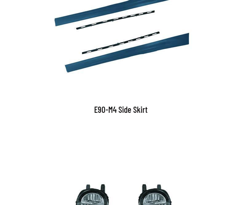 BMW 3 Series E90 318i/320i/325i M4 Style Front & Rear Bumper Kit