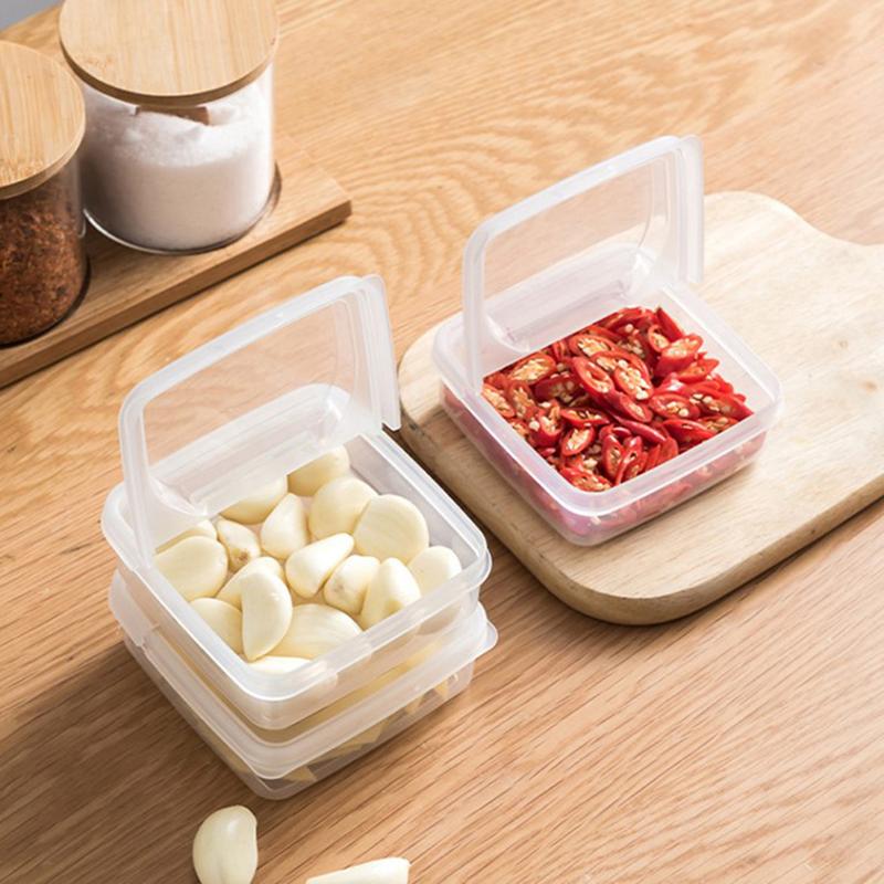 1 Stück Butterkäse Aufbewahrungsbox Tragbar Kühlschrank Obst Gemüse Frischehaltende Organizer Box Transparenter Käsebehälter