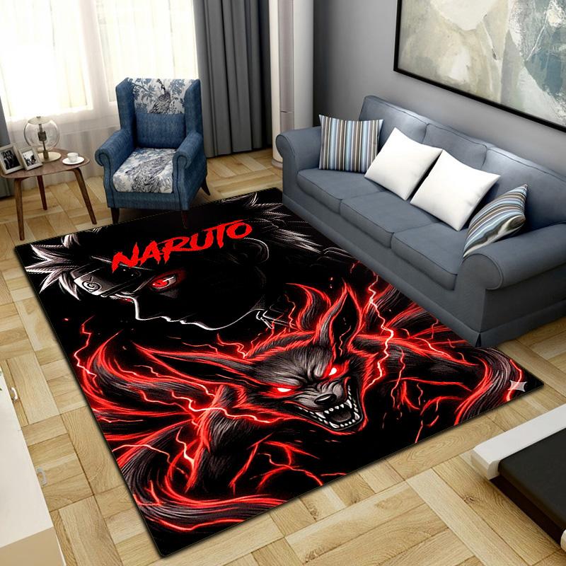 Anime-Naruto Area Carpet for Living Room Bedroom Home Decor Cool Movie Mat Floor Mat -LXR78
