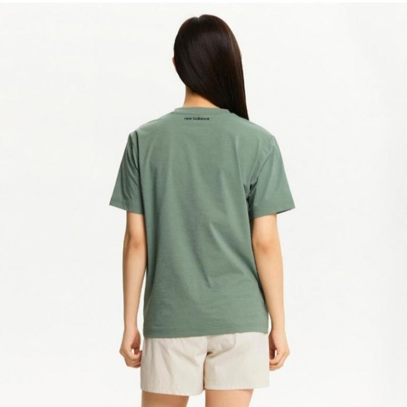 New Balance Tee Lqj Nbnee22433 49 Uni Frozen Small Logo Short Sleeve Tee  