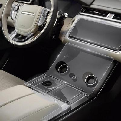 Auto Styling Car Inner Transparent Central Control Cover For Range Rover Velar