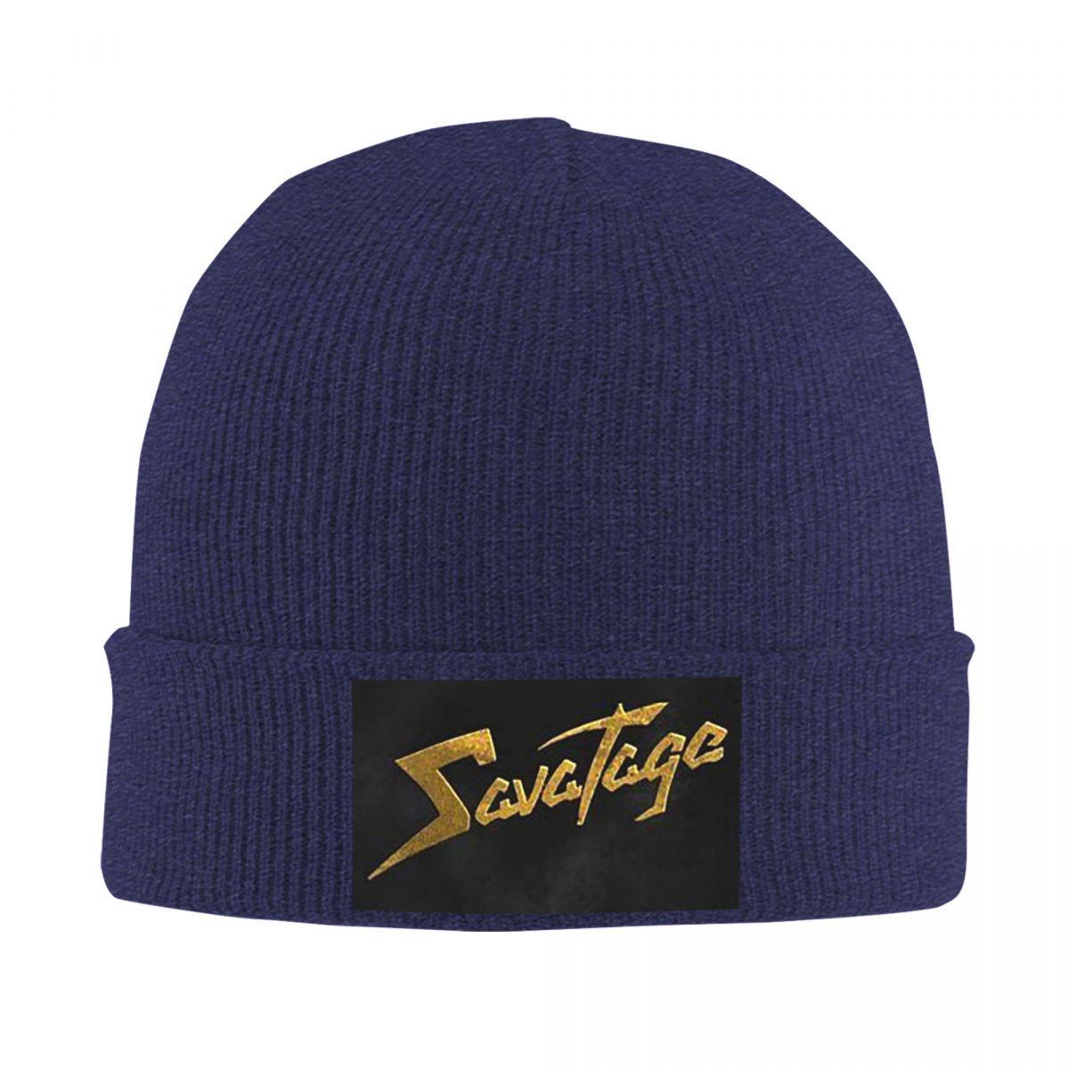 

Savatage Band European Tour 2025 Warm Knitted Cap Hip Hop Bonnet Hat Autumn Winter Outdoor Beanies Hats for Unisex Adult One Size