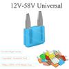 100Pcs Mini Blade ATM Car Fuse Kit 5A 7.5A 10A 15A 20A 25A 30A 40A Automotive Fuses 12V 24V 32V 48V DC Max 58V for Car Truck RV Fuses4