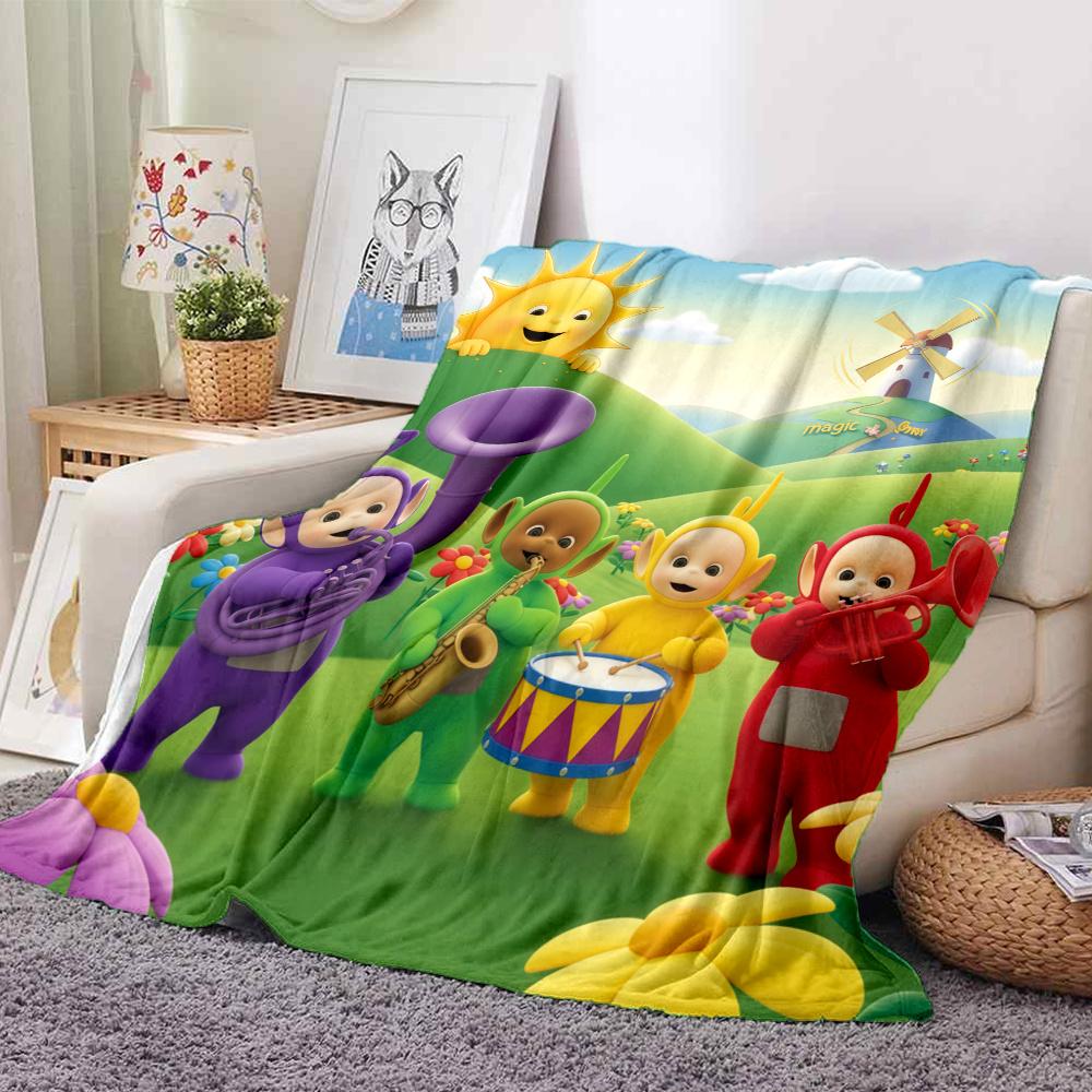 Teletubbies Blanket, High quality Comfortable for All Seasons, Home Decor, Warmth and Comfort