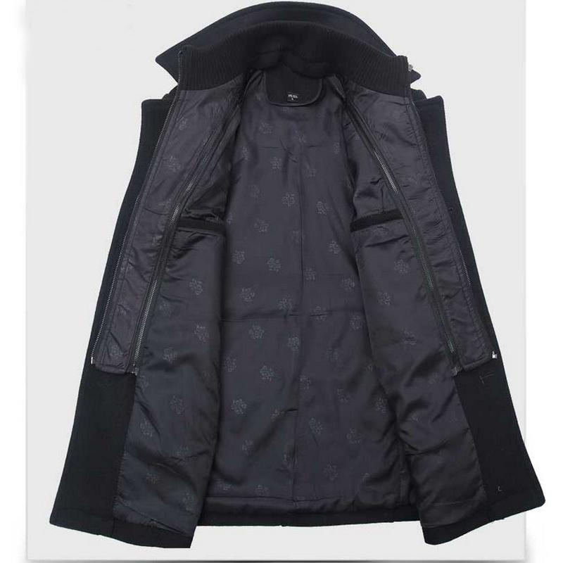 Jarní nové módní bundy pro muže Trenčkot pro muže Business Casual Slim Pánské bundy Veste Homme Chaquetas Hombre