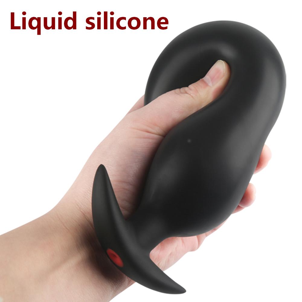 Super Large Inflatable Huge Big Anal Plug Dildo Pump Anal Dilator Expandable Butt Plug Anal Balls Sex Toys Men Prostate