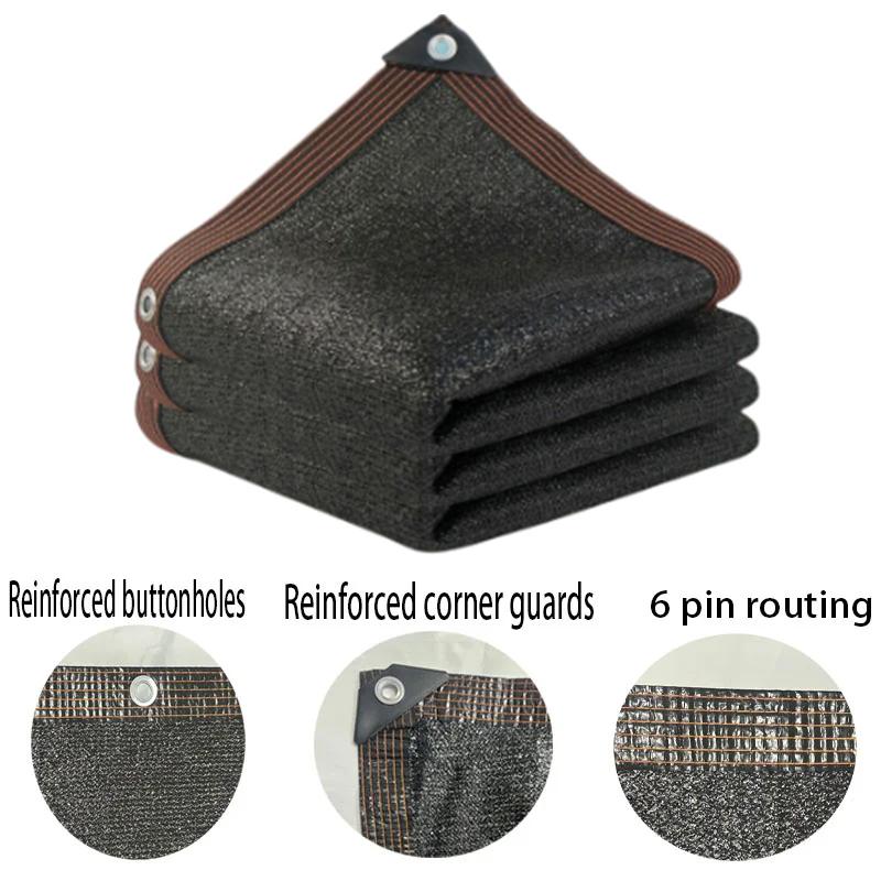 Outdoor sunshade net HDPE anti UV sunshade net 85-90% sunshade rate Car pergola Garage sunshade net beige black green