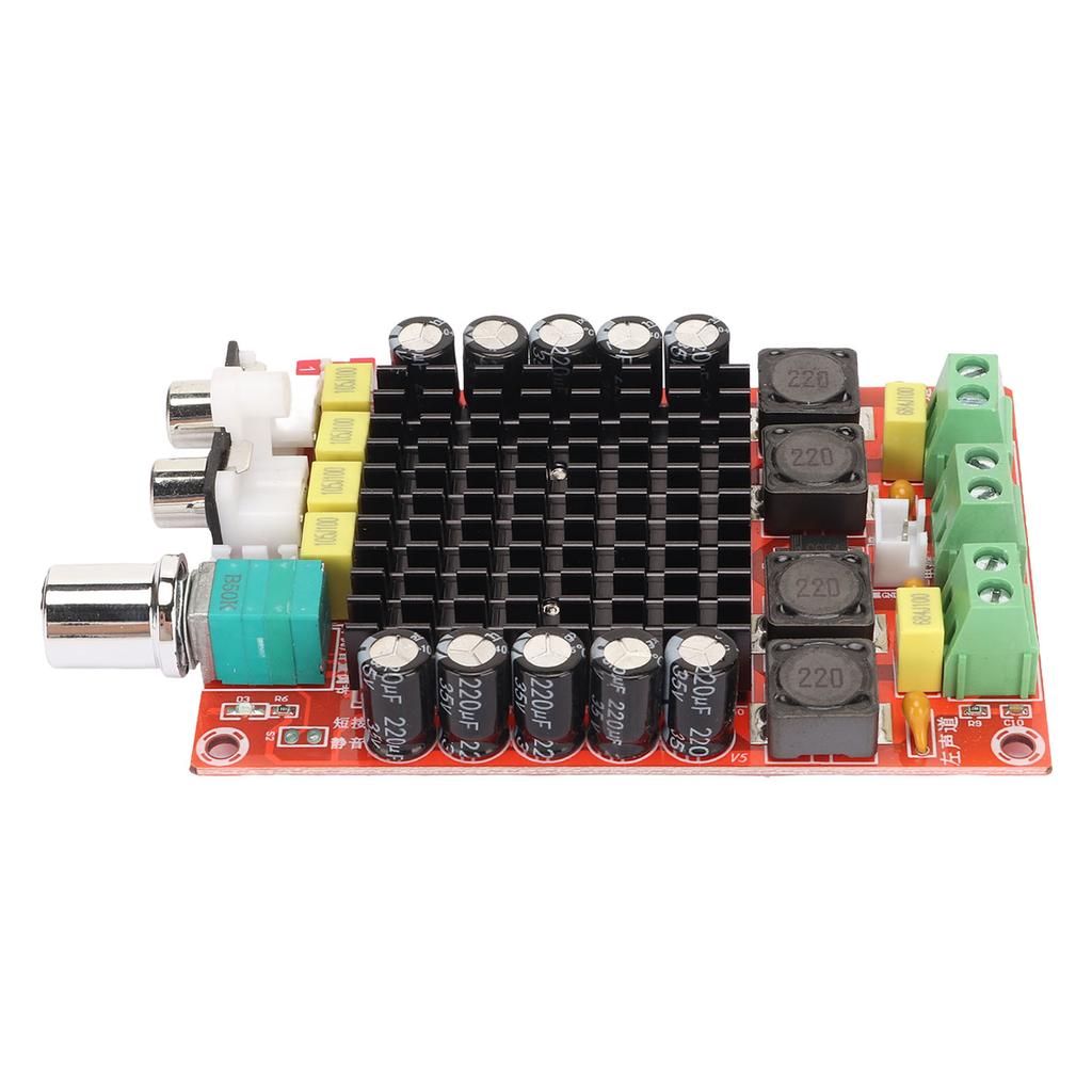 Digital Amplifier Board Professional 100W+100W Dual Channel Class D Sound Amplifier Module for DIY Sound System