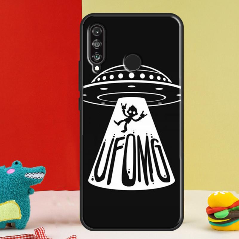 Alien Marsmensch UFO Für Huawei Nova 9 10 SE 12i 12s 11i 5T Y91 Y90 Y60 Y70 Y72 Y61 P60 Pro P20 P30 P40 Lite Hülle