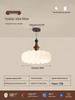 French Cream and Chinese Style Chandelier: Warm, Eye-Protective Light for Bedroom, Study, or Retro Dining Room