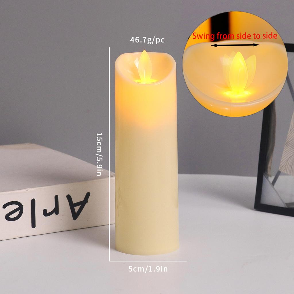 Flameless Votive სანთლები ბატარეით მომუშავე LED ჩაის ნათურები ელექტრო ყალბი სანთელი მოძრავი ფითილით საქორწინო წვეულების დეკორი სანთლები სანთლები
