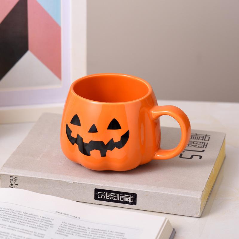 Creative Pumpkin Mug Christmas Gift Cup Beer Mugs Coffee Cups Original Breakfast Cups Cup for Tea Drinkware Personalized Ceramic