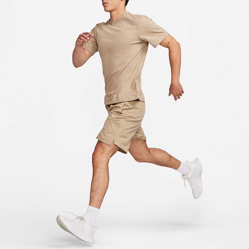 New Nike Set-in Sleeve T-Shirt Men's Khaki DV9832-247