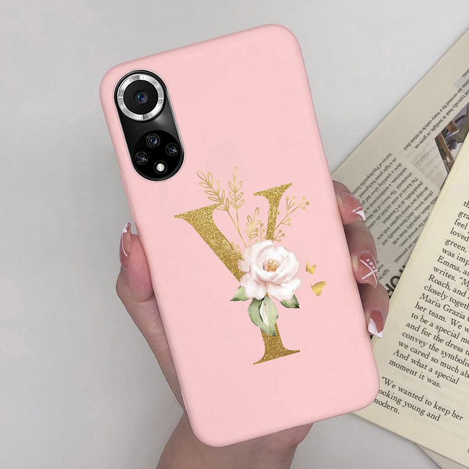 Für Huawei Nova 9 SE Pro Hülle Niedliche Buchstaben Weiche Silikonhülle Für Huawei Nova9 Pro Nova 9SE Handyhülle Fundas Stoßfester Bumper