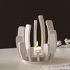Poppy Patchwork Aroma Candle Holder Silicone Mold