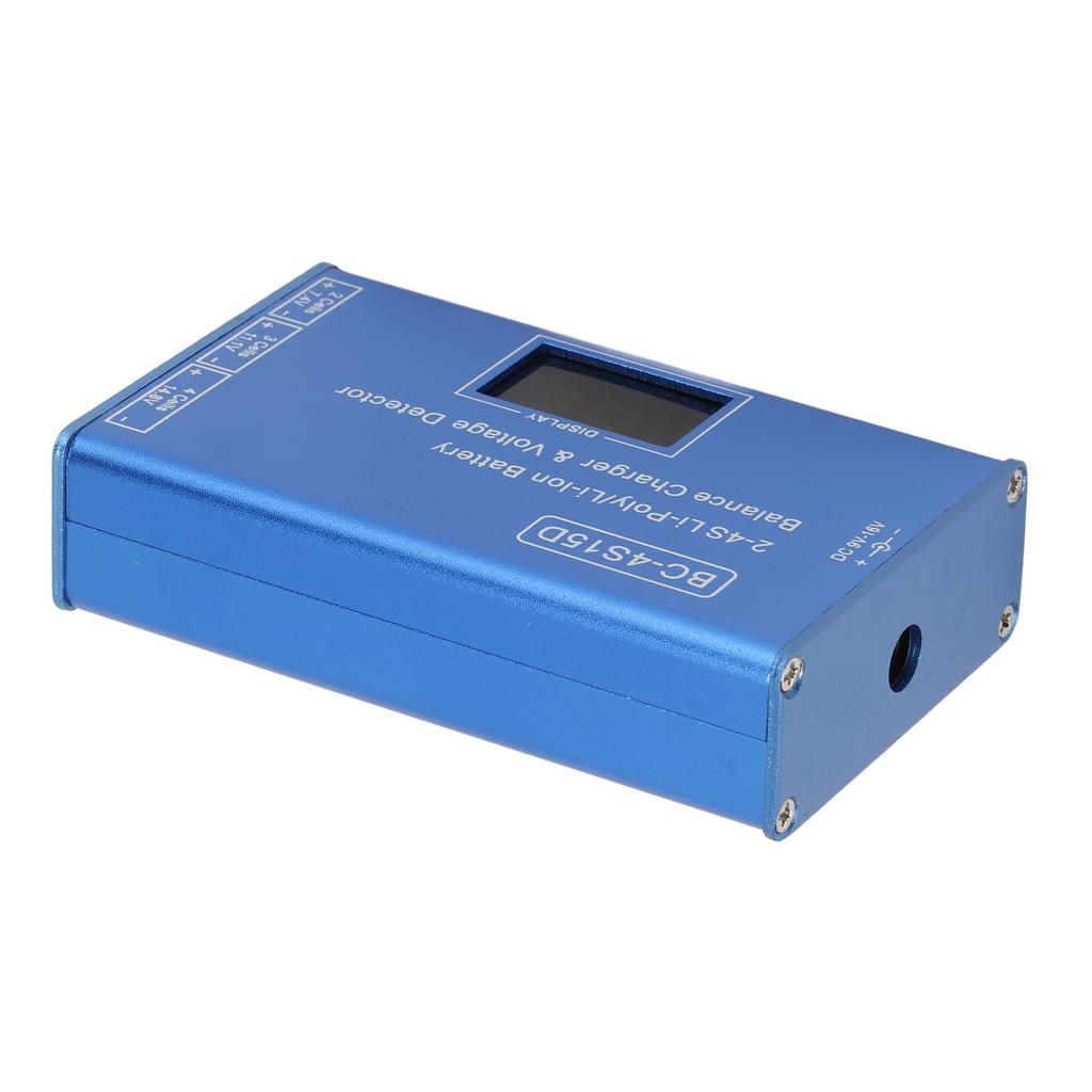 Battery Balance Charger 2‑4S Voltage Tester Digital Display AC 100‑240V for Lithium Batteries US Plug