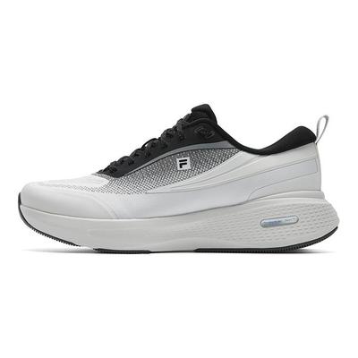 Cushioning Abrasion Resistant Breathable Coverage Support Lightweight Rebound Low Top Running Shoes Women's White A12W611103FBC