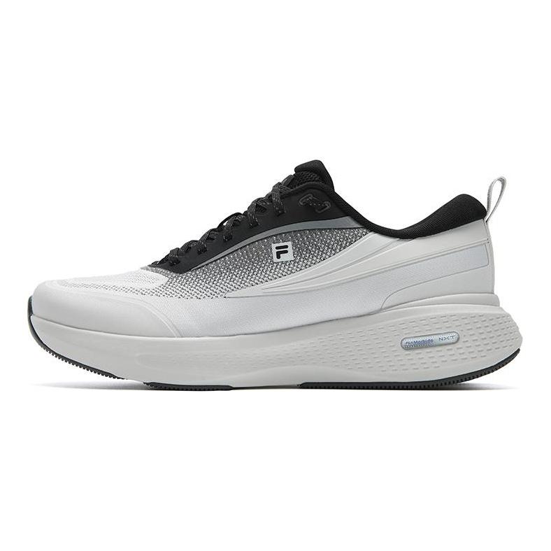 FILA Cushioning Abrasion Resistant Breathable Coverage Support Lightweight Rebound Low top Running Shoes Women's White A12W611103FBC