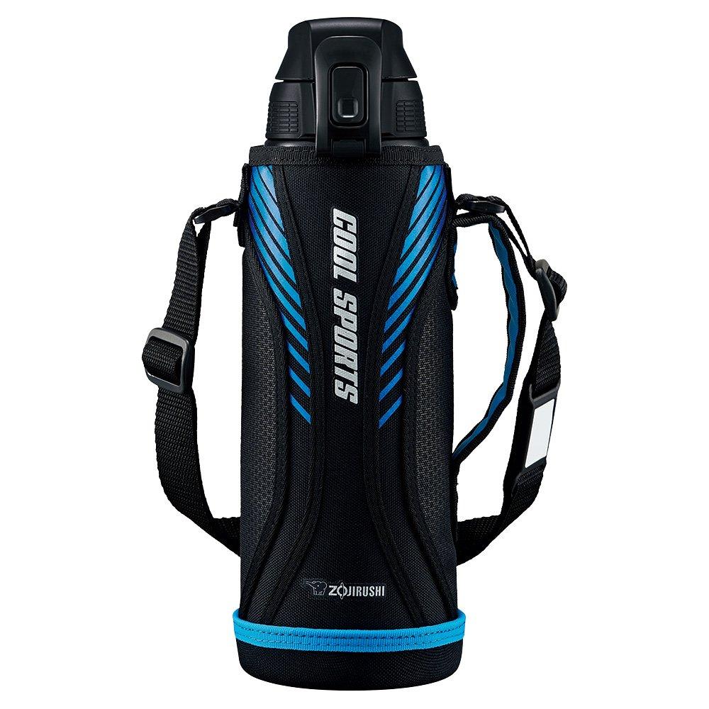 Zojirushi Sports Type Stainless Steel Cool Bottle Blue Black (ZOJIRUSHI) Direct-Drink 1.0L SD-FA10-BB