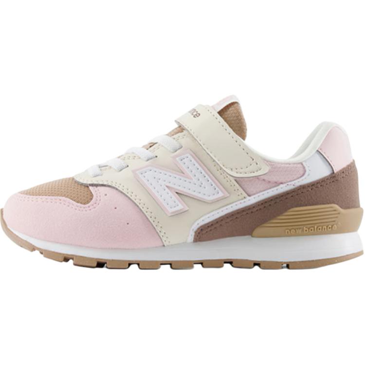 New Balance Nb 996 Comfortable Versatile Durable Low Top Casual Shoes Kids Sneakers Light-Pink YV996TH3