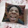 Funny Anchor iShowSpeed Cushion Cover Premium Comfort Reversible Pillow Cove -Two in One Design for Any Room & Car Interior