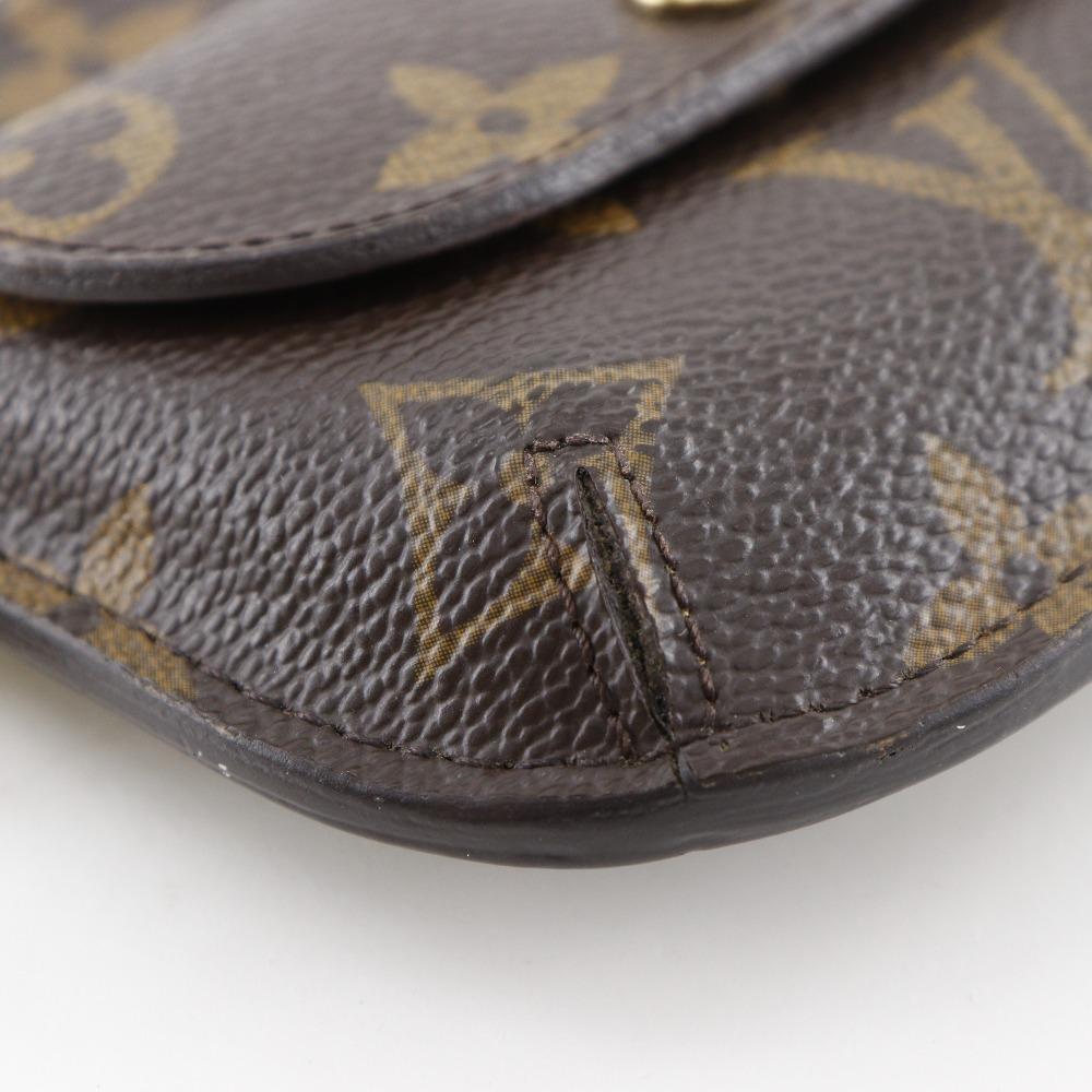 LOUIS VUITTON portomone shilling Coin Purse M60025 Monogram Rare rare Monogram canvas Women Used