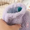 250ML Cute Hot Water Bottle Bag Girls Plush Shoulder Hand Warmer Heat Pack Cute Warm Water Bag Hand Warmer Hot Water Bottle Bag