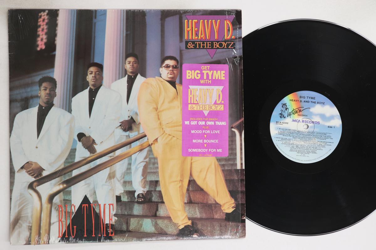 

LP Record HEAVY D. & THE BOYZ - Big Tyme MCA42302 MCA 1989 US Rap & Hip-Hop/R&B Used