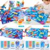 Baby Fabric Book With Water Washable Tearing Tactile Soft Educational Toy For Early Learning Development