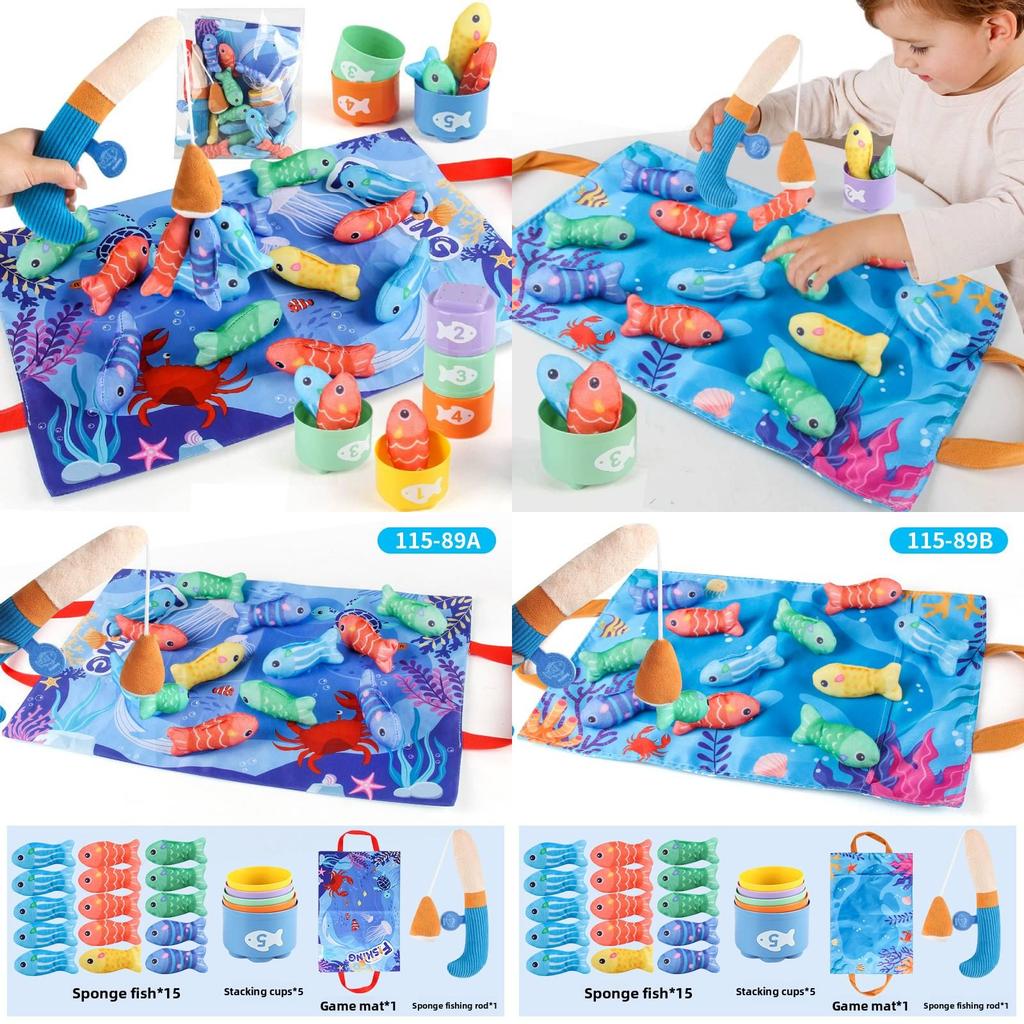 Baby Fabric Book With Water Washable Tearing Tactile Soft Educational Toy For Early Learning Development