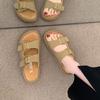 Shoes Flat Slippers Women's Summer Beach Shoes Seaside Flip-flops