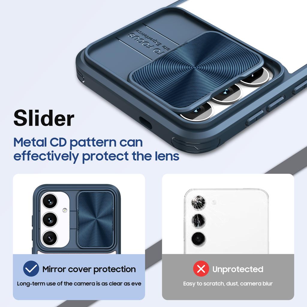 For Samsung Galaxy S25 Case TPU + PC Clear Phone Cover