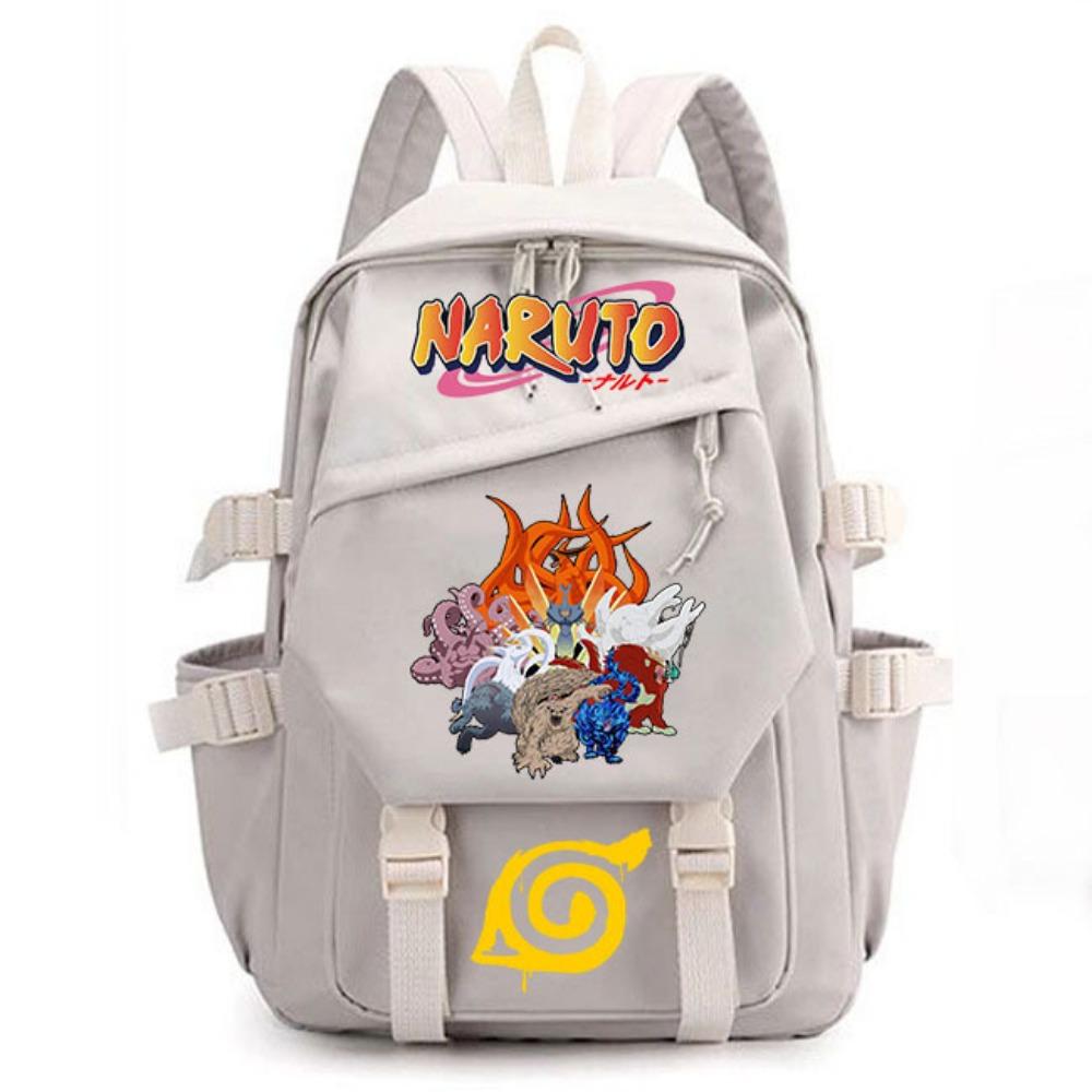Anime Naruto Schoolbag Children's Backpack Elementary School Bag Boys and Girls Junior High School Students College Students Campus Backpack