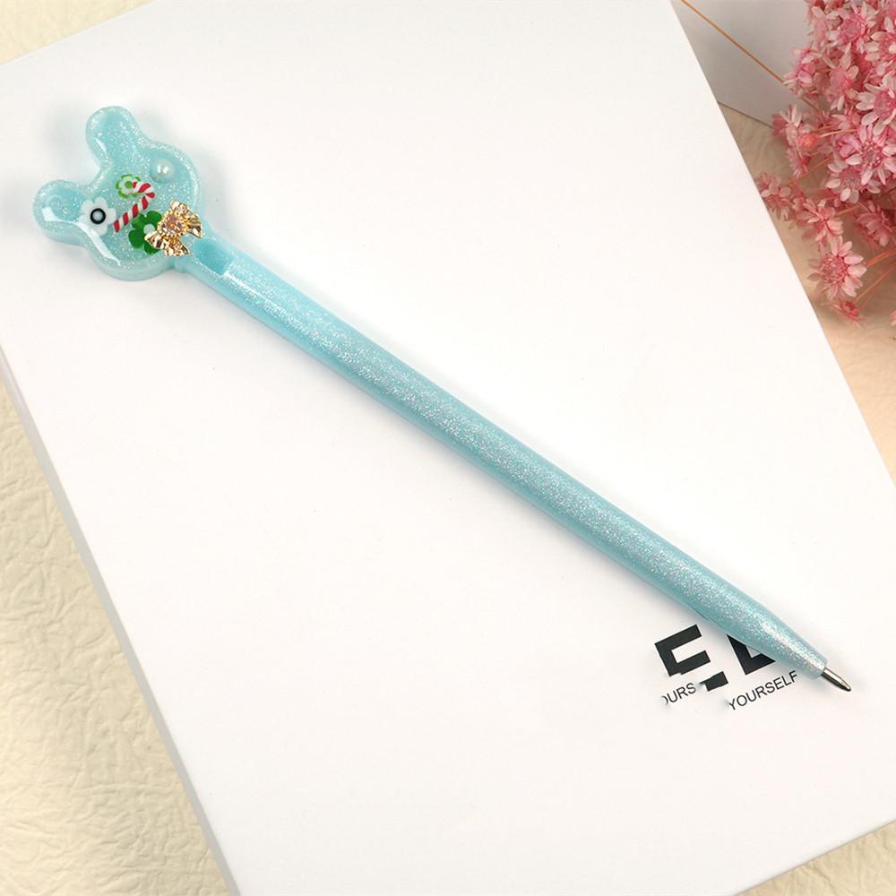Quicksand Cute Pen Silicone Mold Heart Epoxy Resin Casting Mould for DIY Pen Holder Epoxy Resin Making Crafts Decor
