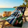 Messi Beach Towel Quick-Dry Soft Microfiber Comfortable Lightweight Perfect for Traveling Yoga Camping and Swimming