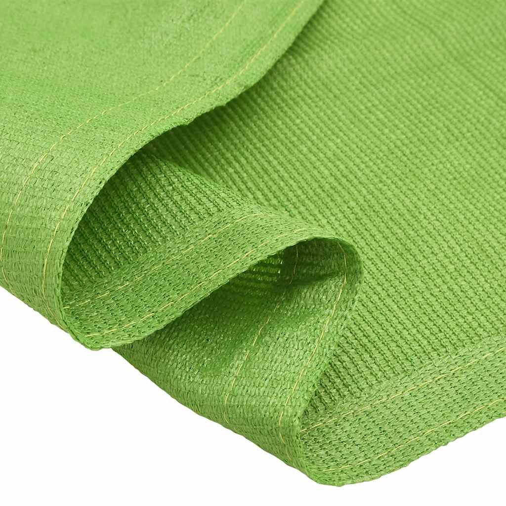 Tent Rug Light Green 200x200 Cm HDPE