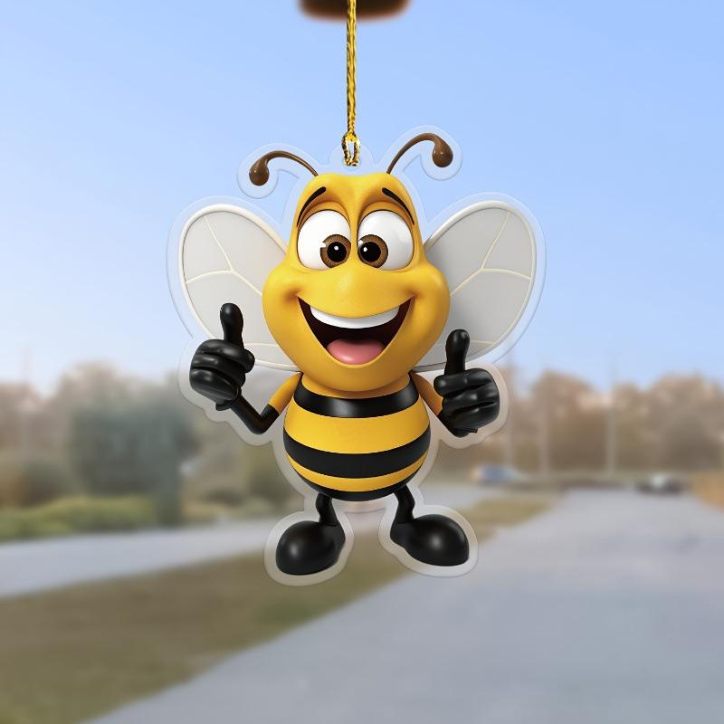 

Новый акриловый декоративный кулон, рождественская подвеска, подвеска в виде рождественской елки, автомобильная подвеска, брелок для ключей style 1