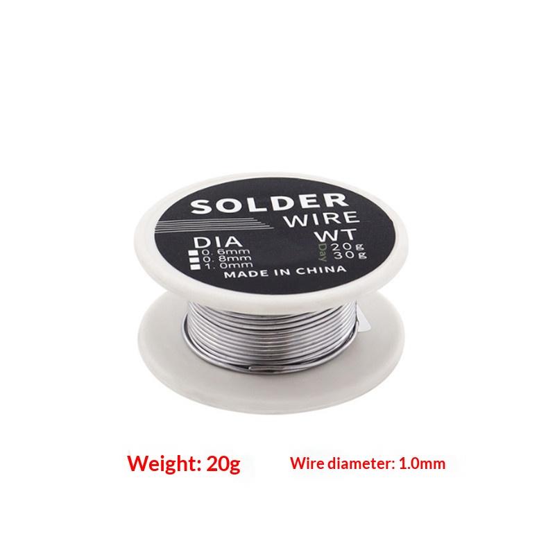 

Welding Solder Wire High Purity Low Spot Rosin Core Soldering Wire Roll No-Clean Flux 2.0% Tin Bga Welding Tool C