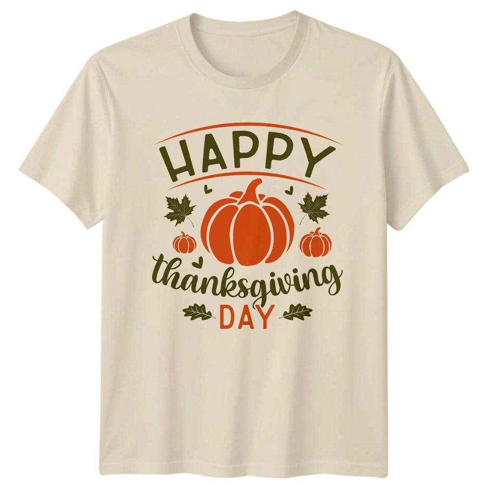 Happy Thanksgiving Day TShirt Fall Harvest Holiday Thanksgiving