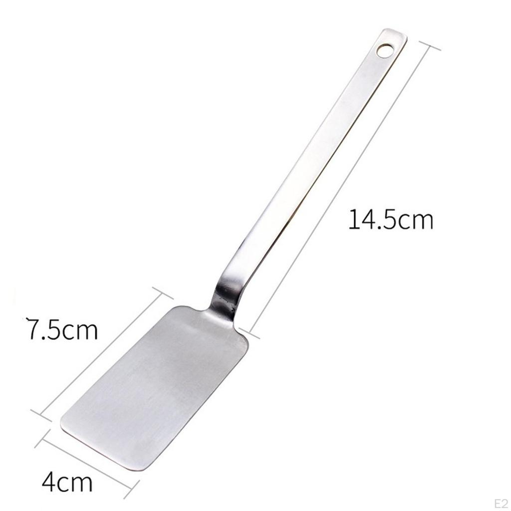 Pancake Spade Kitchen Turner Spatulas Premium Versatile Cooking Tool Easy to Use Practical Stainless
