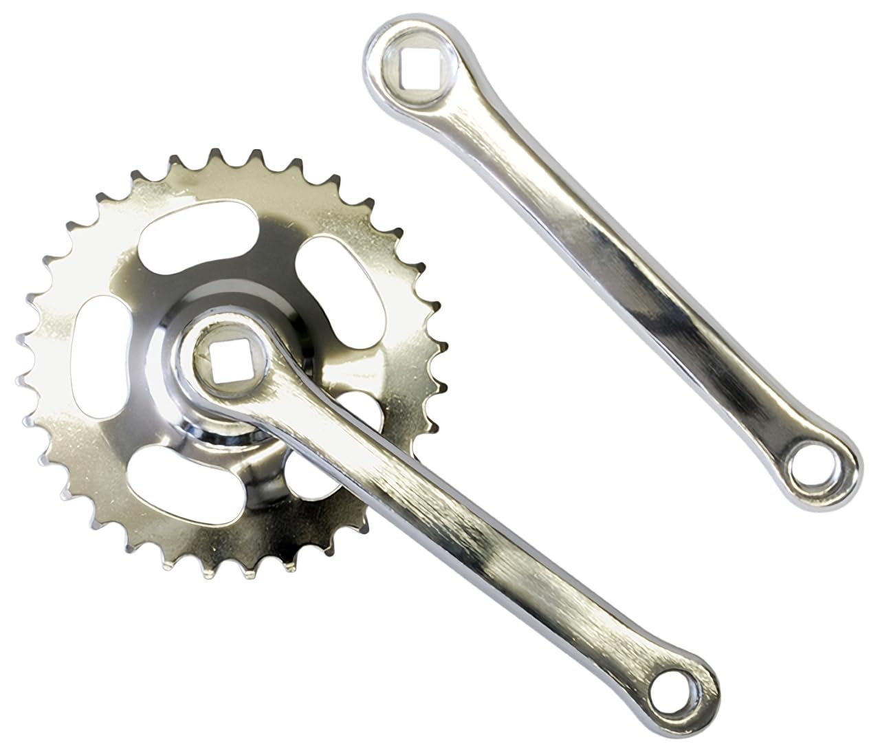 GRK Cotterless Crankset CP, Tooth Count: 32T, Crank Length: 165mm (Left and Right Set)