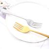 Service Gold Dinnerware Stainless Steel Cutlery Set Soup Spoon Flatware Salad Fork Cake Shovel Set Kitchen Tableware Set