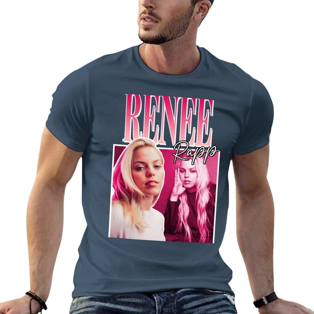 Renee Rapp TShirt Classic Crew Neck Cotton TShirt
