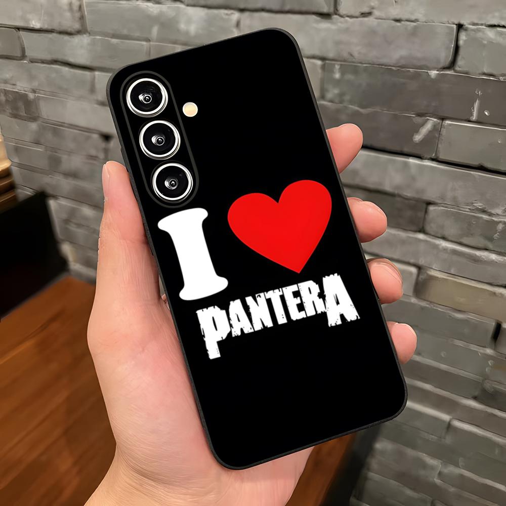 

Music Pantera Band Phone Case For Samsung S26 S25 Plus S20 S20 Plus S22 Ultra S23 FE S21 Plus S21 Ultra Soft Cover Samsung S22